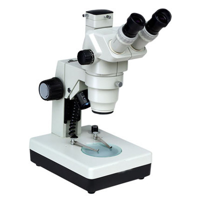 Estereomicroscopio Trinocular de Zoom Continuo Alpha Optics