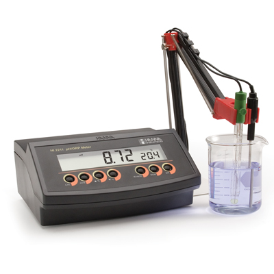 Medidor de sobremesa de pH y Temperatura Hanna Instruments