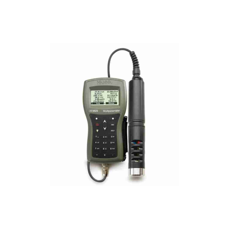 Medidor Multiparámetro de pH/ORP/EC/TDS/Salinidad/OD/Presión/Temperatura Hanna HI98194/4 Medidor Multiparámetro de pH/ORP/EC/TDS/Salinidad/OD/Presión/Temperatura Hanna HI98194/4